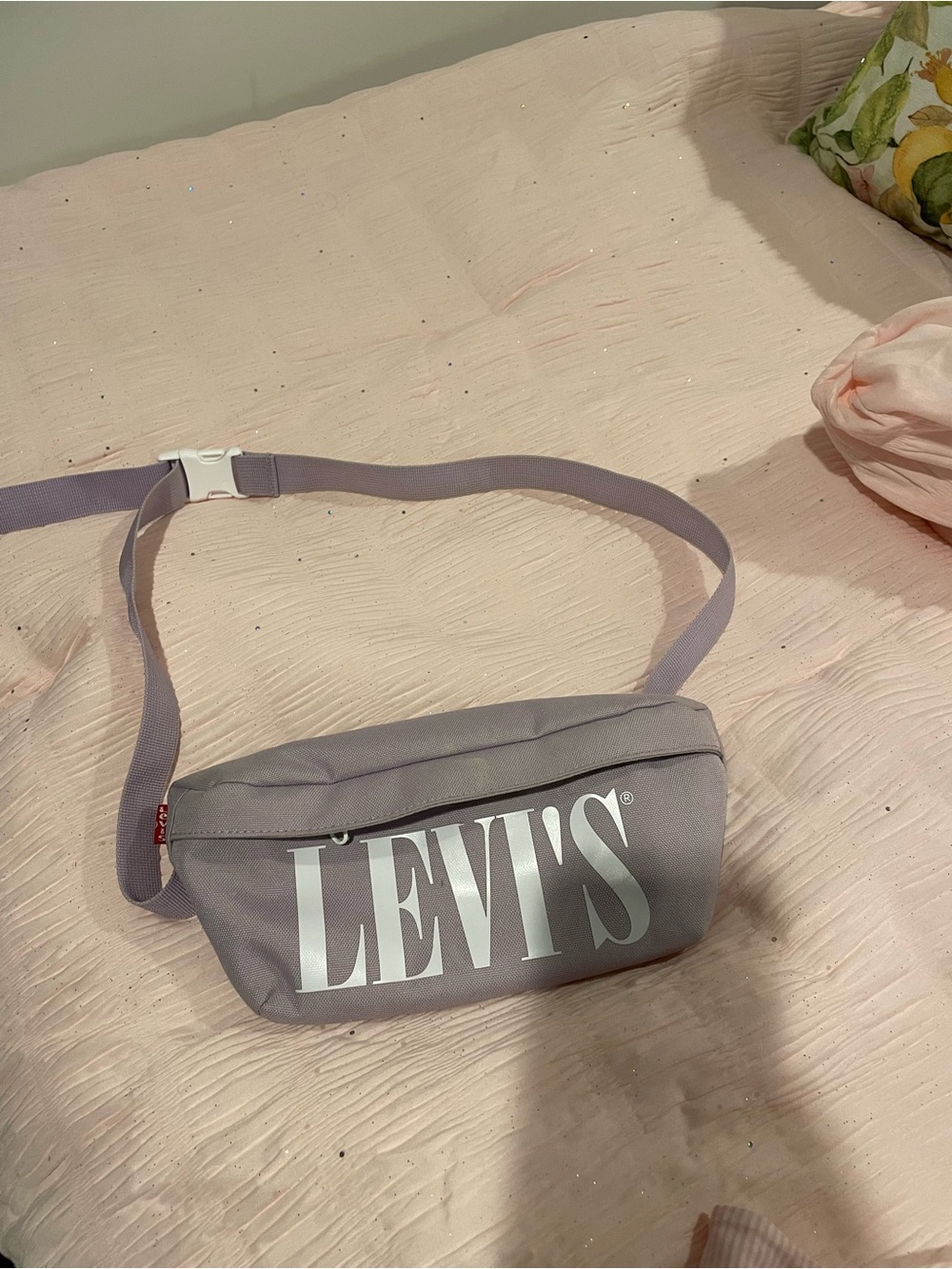 Levi's Lavender Lilac Logo Belt Bag